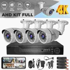 Camaras De Seguridad Para Casa Oficina Home Security Camera System 4 Camera CCTV