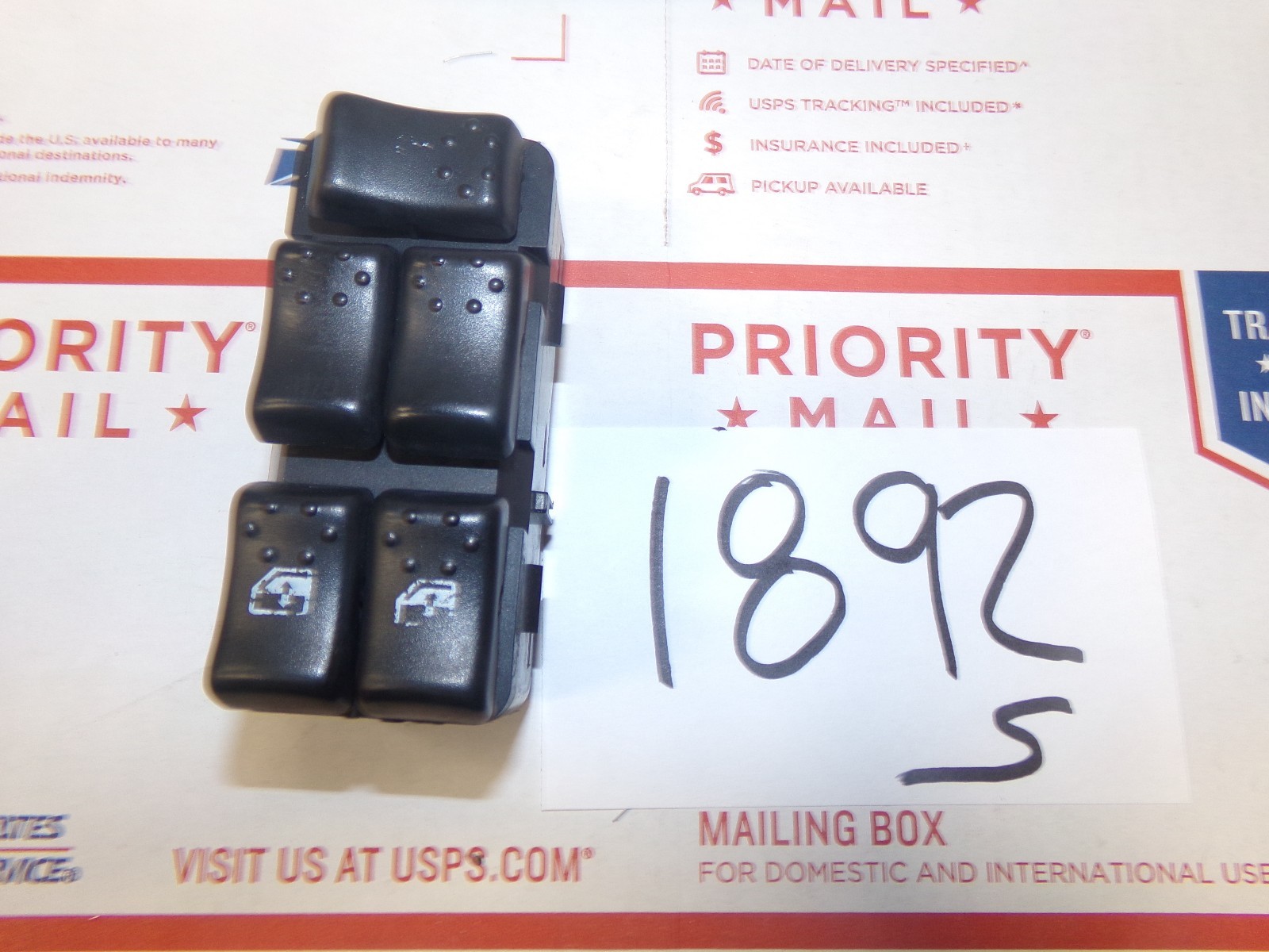 03 04 05 06 07 Saturn ION MASTER Window Switch Control Power DRIVER #1892-S 