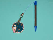 3DS Retractable Stylus Rocket Charm - Stylus  Charm for Nintendo DS System