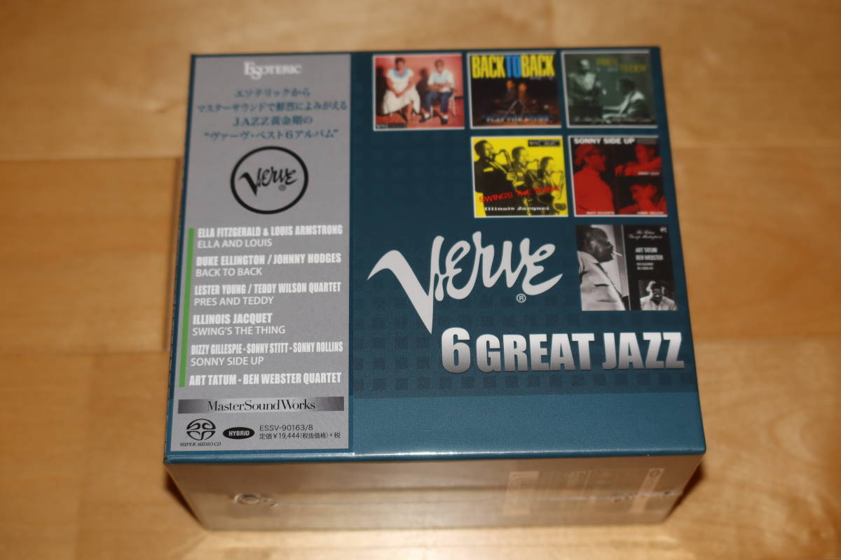 ESOTERIC SACD ESSV-90163/8 VERVE 6 GREAT JAZZ BOX | eBay