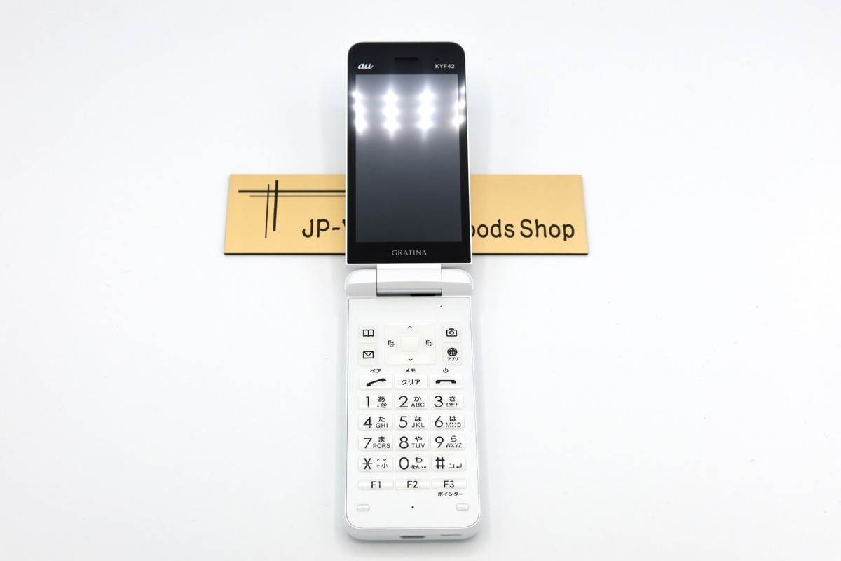 AA] KYOCERA KYF42 GRATINA KEITAI Android Flip UNLOCKED SIM