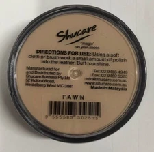 FAWN Shoe Polish Cream - for  Leather SHOES / BOOTS/ Bags SHUCARE