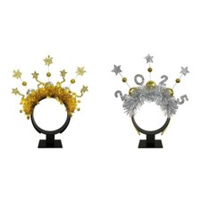 New Year Eve Family Headband Sequined Hairband Holiday Party Hairhoop
