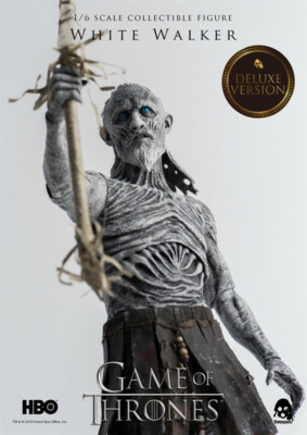 SIDESHOW ThreeZero GAME OF THRONES White Walker Weiße Wanderer Deluxe 1:6 Figur