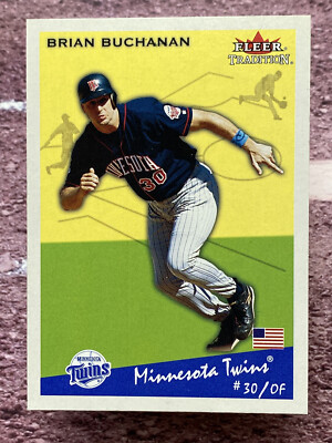 2002 Fleer Tradition Brian Buchanan #222 Minnesota Twins