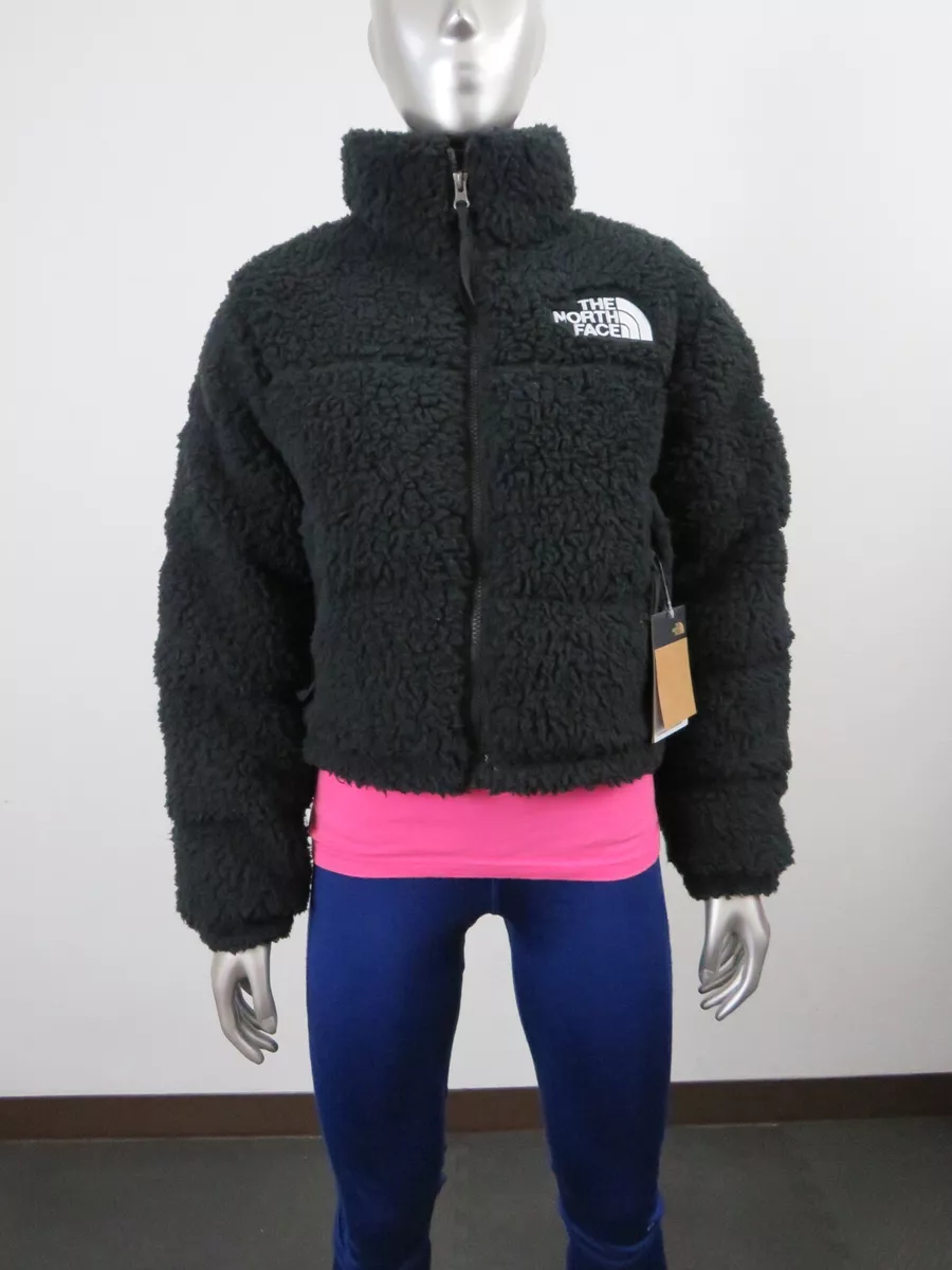 The North Face Black Nuptse Short Down Jacket