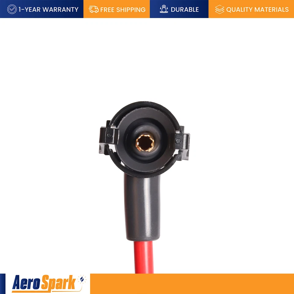 2PC Ignition Coil & Wireset & 8PC Motorcraft Spark Plug for Ford Mustang F-150 - Image 3 of 4