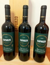 Vino "Brunello di Montalcino DOCG" 2018 CAPARZO - 3 bott. da 0,75 L - vol 13,5% 