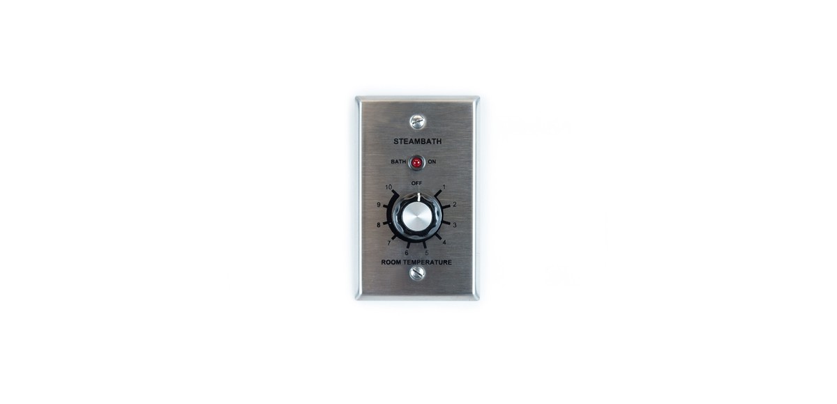 Amerec IT1 Thermostat for 1 room installation w/ 3/4u0026#034; Chrome steam  heads. | eBay