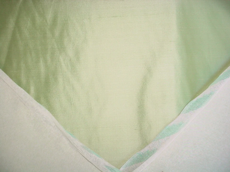 4-3/8Y Kravet 8486 Geller  Metallic Spring Green Upholstery Fabric - Image 4 of 4