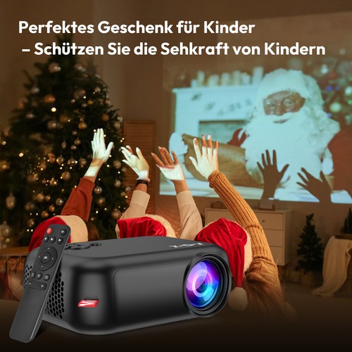 XGODY Mini Beamer 4K HD Heimkino Projektor WiFi Bluetooth Android11 USB HDMI USB - Bild 23 von 36