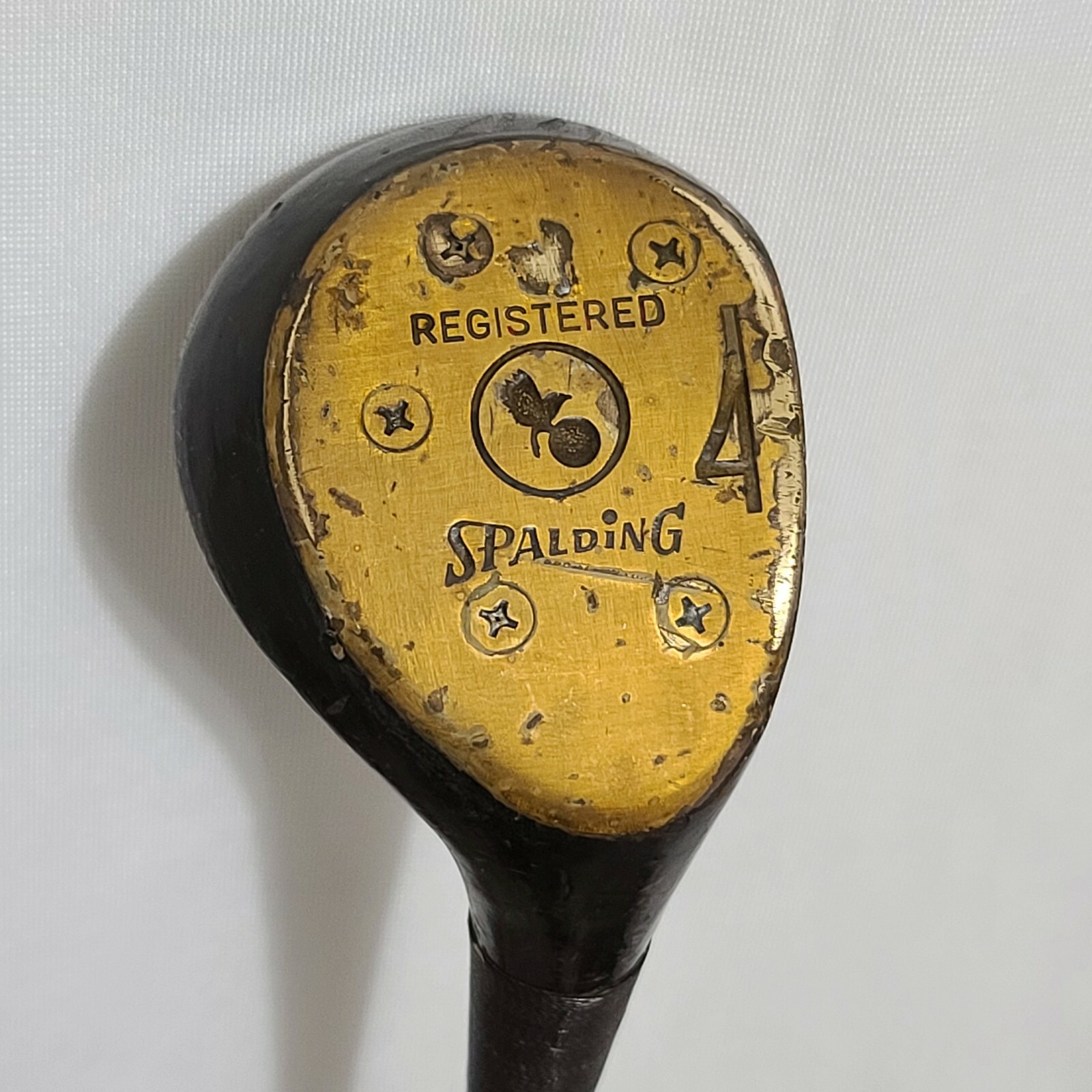 Vintage Spalding Top Flite 1,3,4 Golf Woods Wooden Heads VTG Golf Clubs