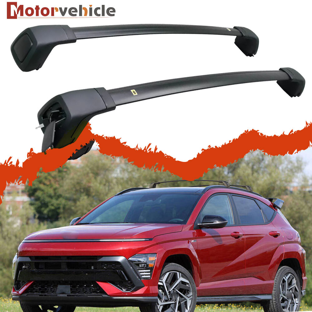 US Stock Lockable Roof Rack Cross Bar For 2024 2025 Hyundai Kona