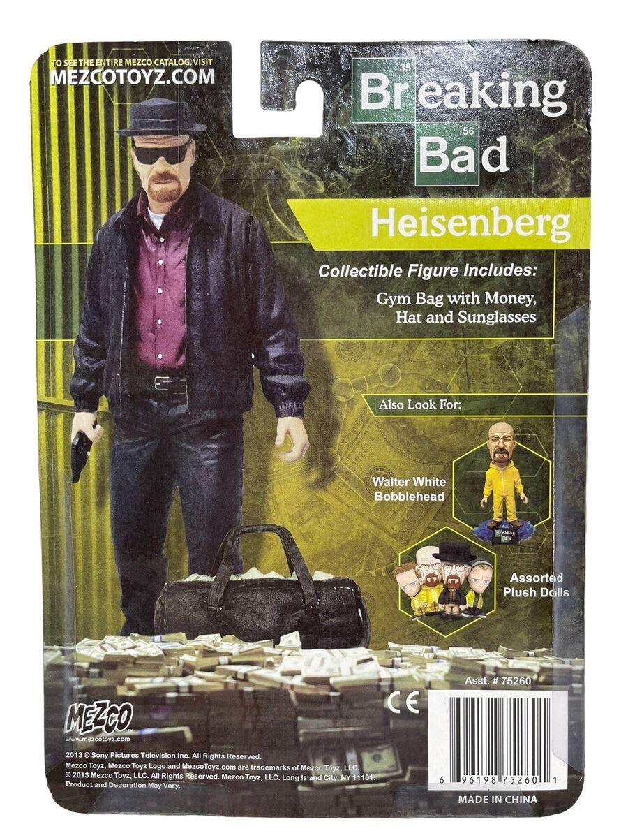 New Breaking Bad Heisenberg Collectible Figure Walter White New Breaking Bad Heisenberg Collectible Figure Walter White