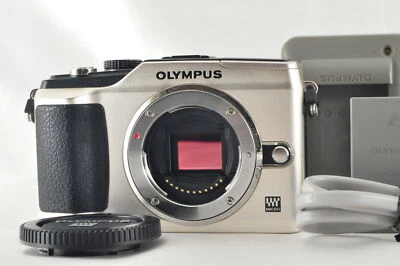 " Compte 1,180 Olympus PEN E-PL2 Argent 12.3 Mp sans Miroir Caméra Japon #1082 - Photo 1/4