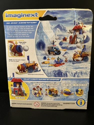 Imaginnext Yeti And Ice Cannon Sleigh New In Box NIB - Picture 2 of 11