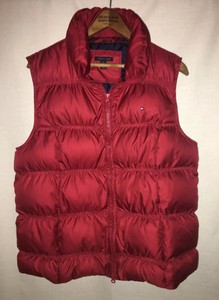 tommy hilfiger women's red vest