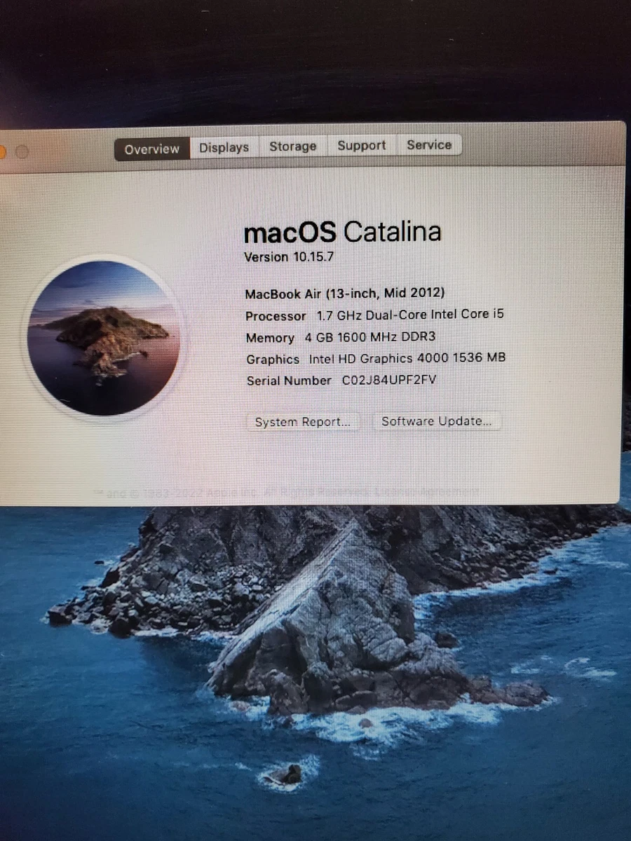 Apple MacBook Air 11 in 2012 for sale | eBay