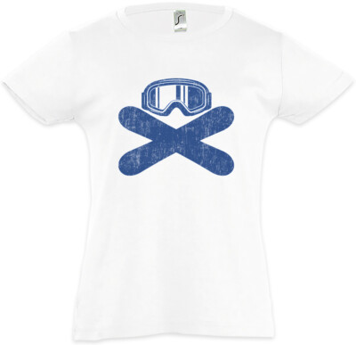 Snowboard Tools Kids Girls T-Shirt Passion Love Addiction Downhill Slalom Winter