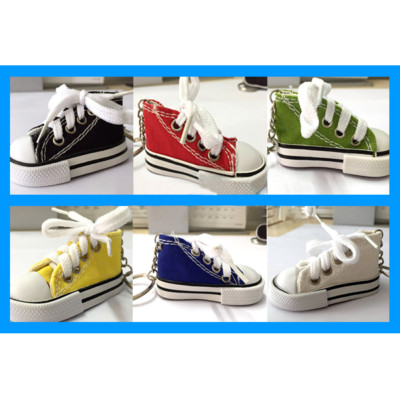 Forma A Von Schlüsselanhänger Schuh Sehr Schöner Schuh IN Baumwolle Canvas RF