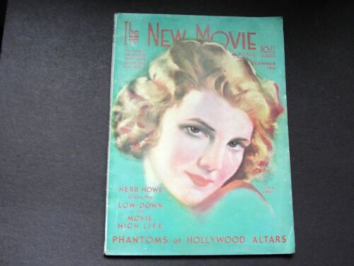The New Movie - Featuring a Gorgeous Elissa Landi Cover-December 1931, Magazine. - Picture 1 of 21