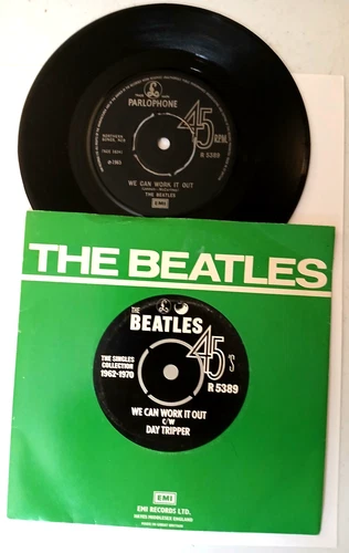 VINYL RARE 45 RPM RECORD:  THE BEATLES We Can Work It Out / Day Tripper "SD"