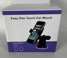 Car Mount for mobile phone Rotating Windshield Suction Vehicle Holder One-Touch