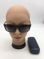 Ray-Ban Full Rim Matte Black Frame Designer Sunglasses Grey Lenses