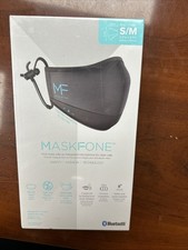 MASKFONE Smart Mask with Microphone Bluetooth Wireless Filters Earbuds Mask S/M
