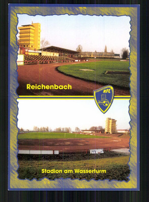 Stadionpostkarte Stadion am Wasserturm Reichenbacher FC   +A 248434
