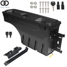 Truck Bed Storage Tool Box Passenger Side For 1997-2014 Ford F150 F-150 Pickup Truck Bed Storage Tool Box Passenger Side For 1997-2014 Ford F150 F-150 Pickup