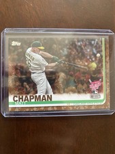 2019 Topps Update Series - Home Run Derby Matt Chapman #US48 /25 Camo Parallel
