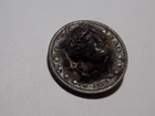 Repousse Lady Liberty Popout Coin - 1910 Barber Quarter