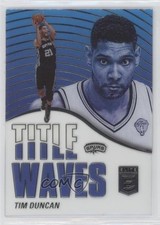 2021-22 Donruss Elite Title Waves Tim Duncan #13 HOF 0r2f