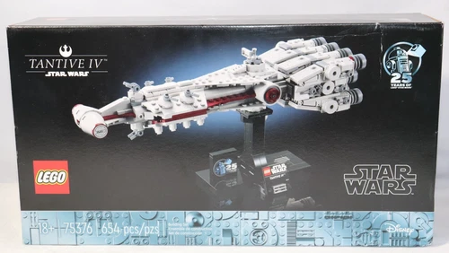 LEGO Star Wars 75376 Tantive IV Display Model Ship 654 Pieces – New Sealed Box