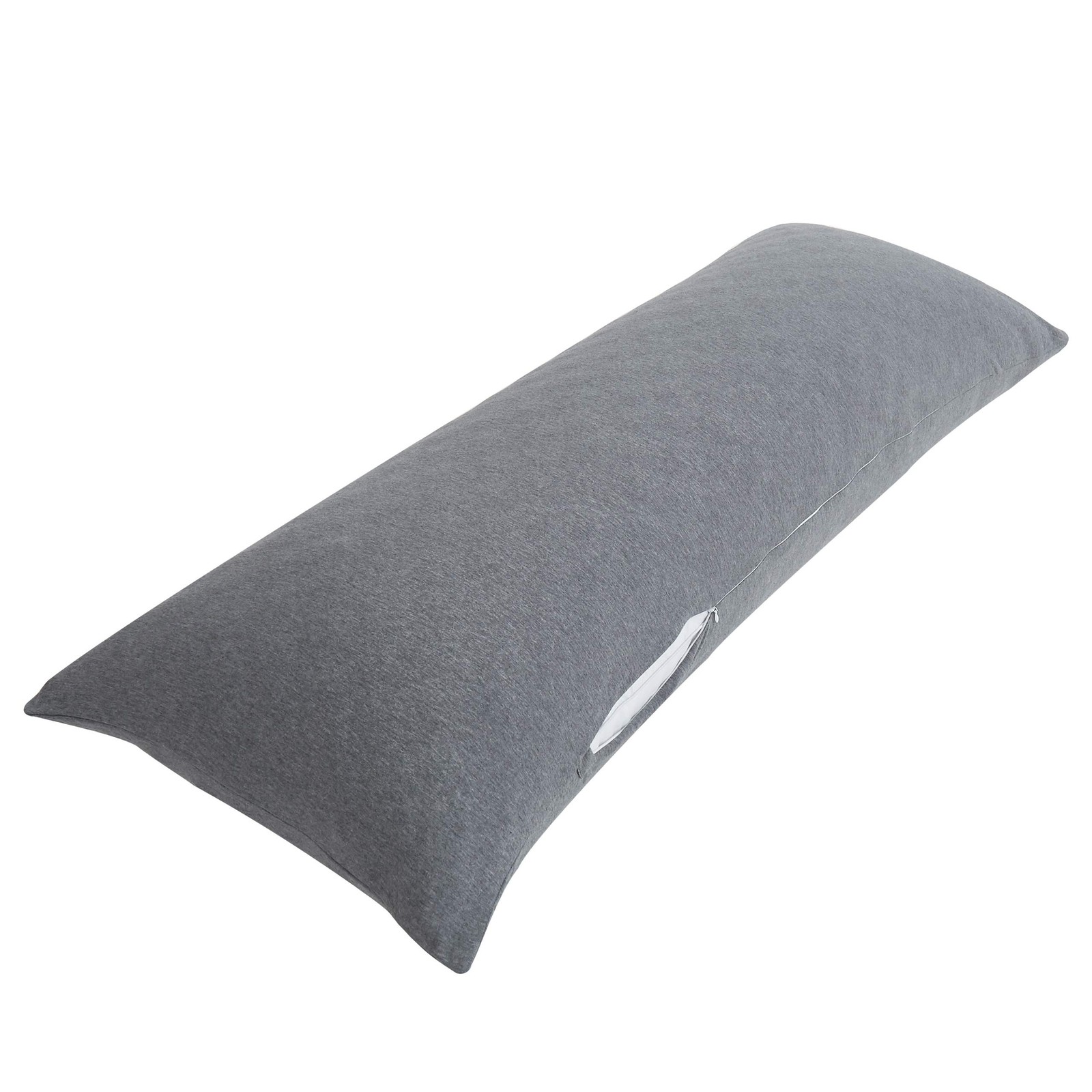 Oubonun 100% Jersey Cotton Body Pillow Cover with Zipper - Luxury Soft Remova...
