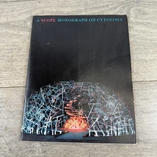 Vintage 1962 Scope Monograph Cytology Upjohn Company Science Cell Biology Book