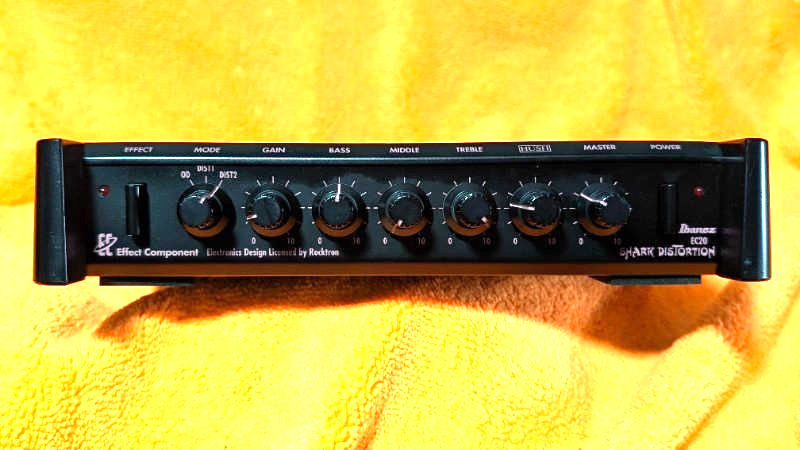 Ibanez Shark Distortion with Hush Guitar Effect Rack EC20 | eBay