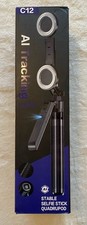 C12 AI Selfie Stick Tripod 1800mm AI Tracking Wireless Control 360 Rotation