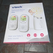 NEW Vtech Digital Audio Monitor Model TM8212-2 with Two Cordless Parent Units