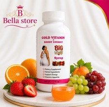 Bella Store Gold Vitamin Boost Syrup Energy &...