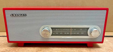Crosley AM/FM Radio CR3022A With AUX Retro RED
