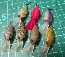 Rodeo Craft Mocha Lure Set - 7 Pcs, Fishing Hard Baits, Near Mint Condition