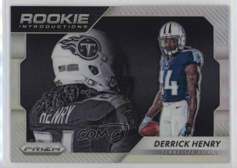 2016 Panini Prizm Rookie Introductions Silver Prizm Derrick Henry #11 4f5
