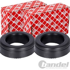 2X FEBI BILSTEIN GUMMI ANSCHLAGPUFFER HINTEN PASSEND FÜR MERCEDES-BENZ C-KLASSE