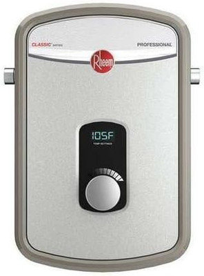 240V Heating Chamber RTEX-13 Residential Tankless Water Heater, GRAY