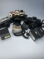 Lot Of 3 Vintage Cameras And Parts Not Working PARTS ONLY - See Description