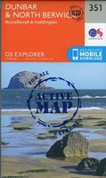 Dunbar And North Berwick | Ordnance Survey | Englisch | (Land-)Karte | 2015