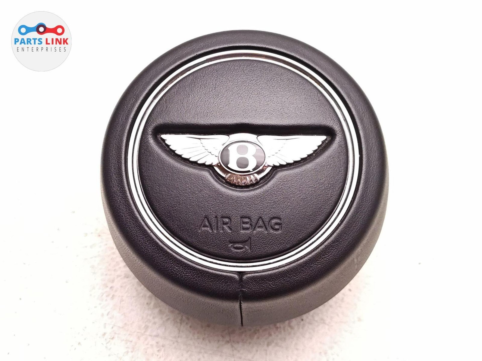 2016-20 BENTLEY BENTAYGA DRIVER STEERING WHEEL AIRBAG HORN BLACK AIR BAG 636