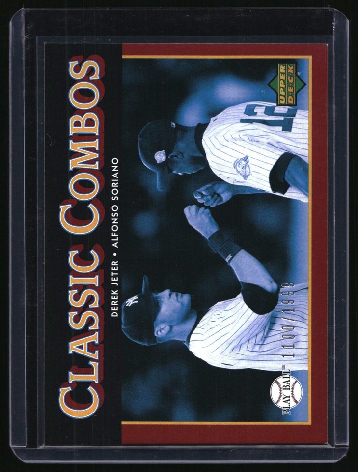 2004 Upper Deck Play Ball #168 Derek Jeter Alfonso Soriano 2004 Upper Deck Play Ball #168 Derek Jeter Alfonso Soriano